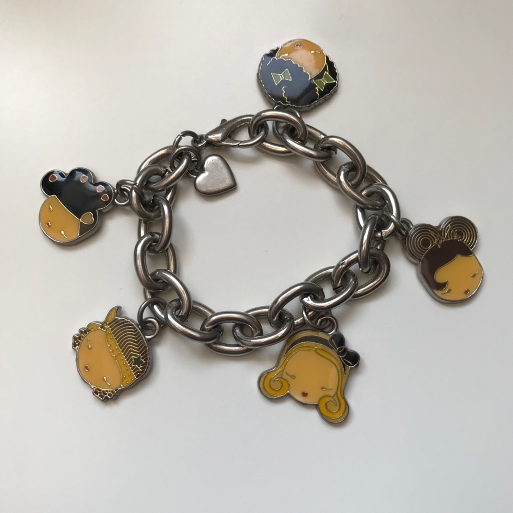 Harajuku lovers charm bracelet kawaii